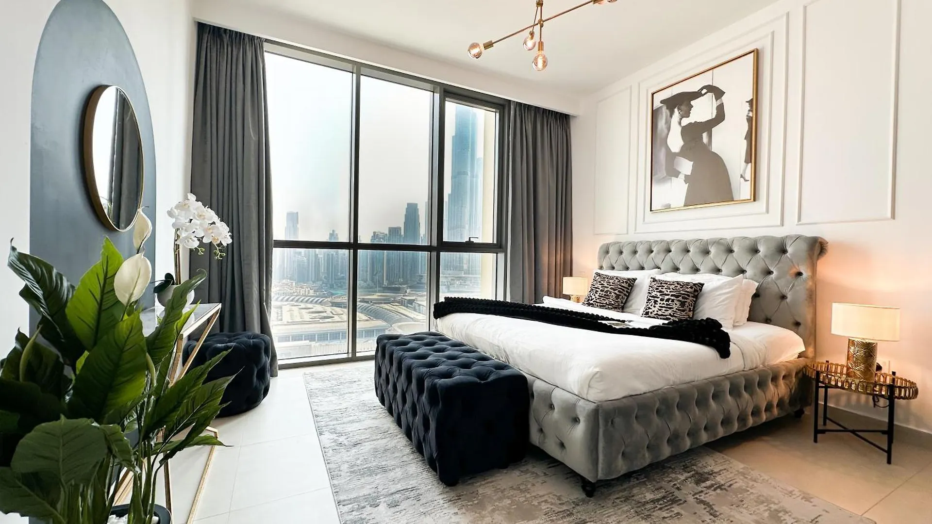 Stylish 2 Bedroom Dior-Inspired Apartment Connected To Dubai Mall