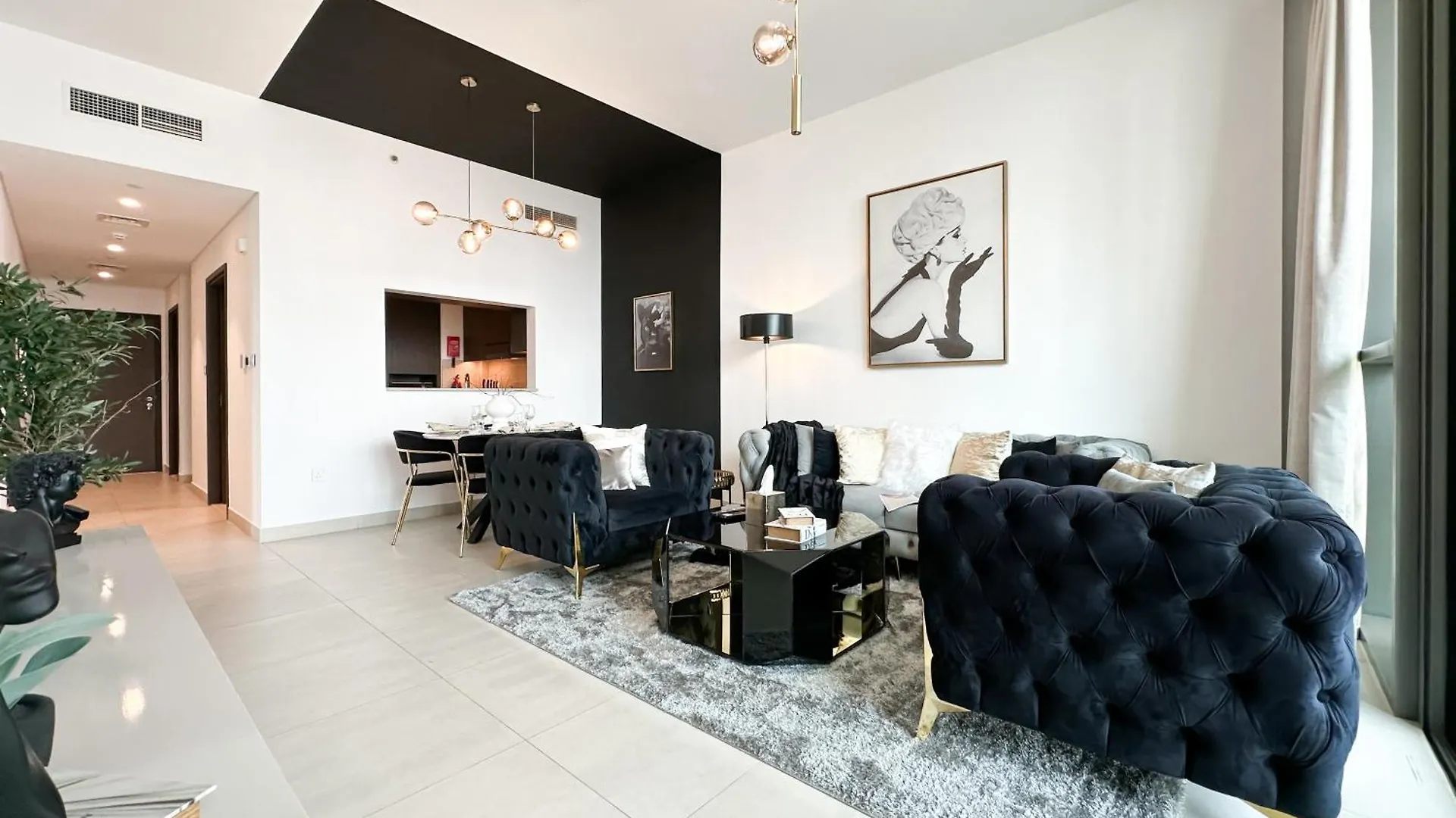 Stylish 2 Bedroom Dior-Inspired Apartment Connected To Dubai Mall